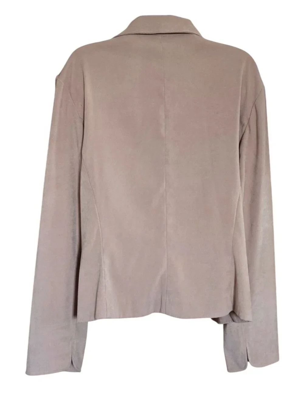 Beige Button-Front Blazer boho quiet elegance Academia cottagecore grannycore